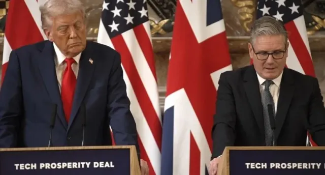 Trump Claims Putin ‘Let Him Down’ at UK Press Conference